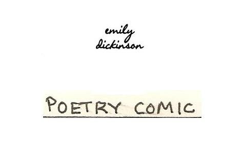 emily dickinson poetry comic