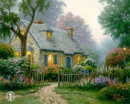 kinkade_foxgloveCottageB